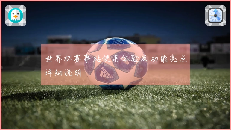 世界杯赛事站使用体验及功能亮点详细说明