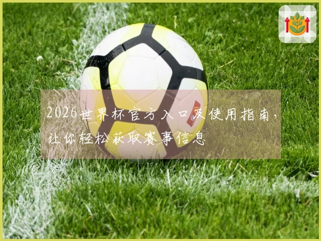2026世界杯官方入口及使用指南，让你轻松获取赛事信息